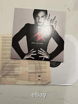 Alicia Keys Signed Autographed Vinyl Record LP Girl On Fire Songs in A Minor