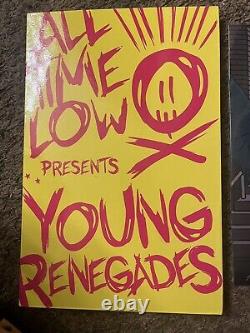All Time Low Signed Graphic Novel And Exclusive Last Young Renegade Vinyl