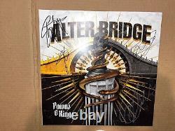 Alter Bridge Signed Autographed Vinyl Record LP Creed One Day Remains Blackbird