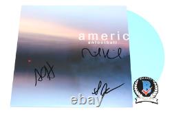 American Football Signed 2019 Vinyl Record Album Lp Beckett Coa Mike Kinsella X3