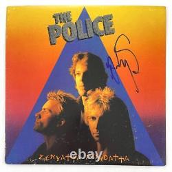 Andy Summers Signed Autograph Album Vinyl Record LP The Police Zenyatta Mondatta