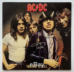 Angus Young Autographed AC/DC Highway Hell vinyl record album signed BECKETT BAS
