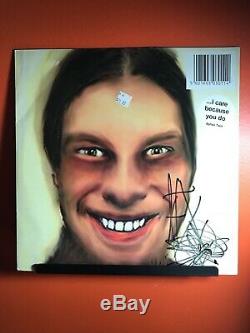 Aphex Twin AUTOGRAPHED I Care Because You Do Vinyl (ORIGINAL PRESS)