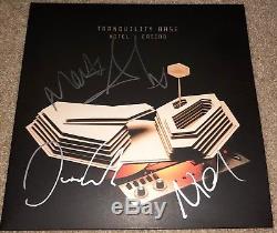 Arctic Monkeys Full Band Signed Vinyl Tranquility Base Hotel Casino Alex Turner