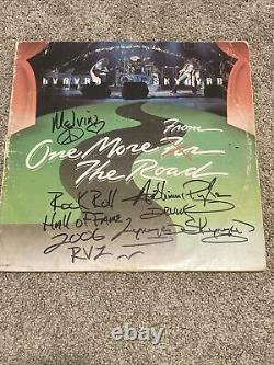 Artimus Pyle Signed Lynyrd Skynyrd One More From The Road Vinyl Lp Record