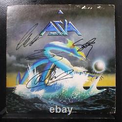 Asia Asia LP VG- R-104729 RCA Club Edition Vinyl Record Signed By Full Band