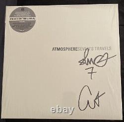 Atmosphere Seven's Travels Signed By Slug & Ant Vinyl Record LP Rhymesayers Rap
