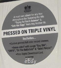 Atmosphere Seven's Travels Signed By Slug & Ant Vinyl Record LP Rhymesayers Rap
