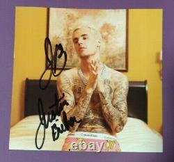 Authentic RARE DOUBLE SIGNED Yummy CD #4 Autographed by Justin Bieber READ