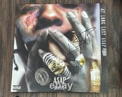 Authentic Signed VINYL LP A$AP Rocky AT. LONG. LAST. A$AP by A$AP Rocky with CoA