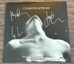 Authentic Signed VINYL LP Cigarettes After Sex I CoA Included