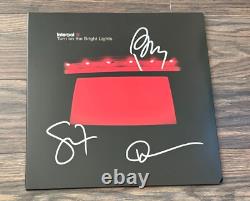 Authentic Signed VINYL LP Interpol TURN ON THE BRIGHT LIGHTS CoA Included