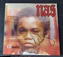Authentic Signed VINYL LP Nas ILLMATIC CoA Included
