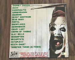 Authentic Signed VINYL LP Original Score TERRIFIER 3 CoA Included