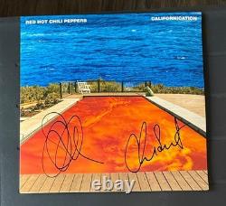 Authentic Signed VINYL LP Red Hot Chili Peppers CALIFORNICATION CoA Included