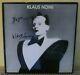 Autographe Dédicace Signed Autogramm Klaus Nomi Lp 12 Vinyl