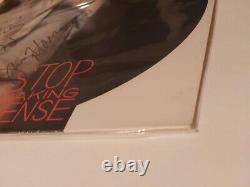 Autographed 1st Pressing Talking Heads Stop Making Sense Vinyl