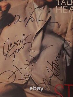 Autographed 1st Pressing Talking Heads Stop Making Sense Vinyl