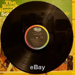 Autographed Beach Boys Pet Sounds Capitol T-2458 Mono Vinyl Record