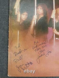 Autographed By All Members Queens of Noise by The Runaways Vinyl LP Record 1977