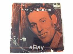 Autographed. Carl Perkins'Dance album of' Vinyl Lp Sun / London