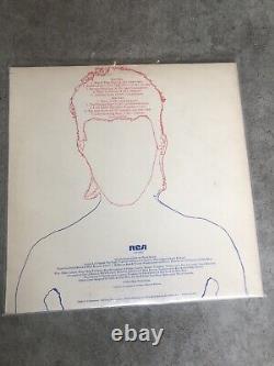 Autographed David Bowie Aladdin Sane ORIGINAL PRESS VG+ LP Record 1973