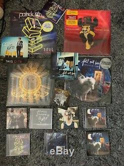 Autographed'FALL OUT BOY' BUNDLE 7 VINYL + 9 CD + 2 POSTERS + DVD SEALED