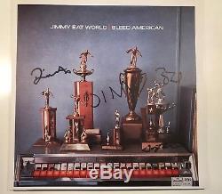 Autographed Jimmy Eat World Bleed American Vinyl- Original Pressing 2001 RARE