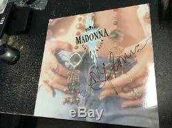 Autographed MADONNA Like A Prayer 1989 Sire PROMO Vinyl LP Signed
