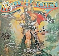 Autographed Molly Hatchet Flirtin With Disaster Vinyl