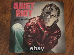 Autographed Quiet Riot Mental Health Vinyl LP Record Album