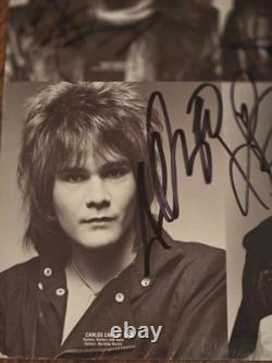 Autographed Quiet Riot Mental Health Vinyl LP Record Album