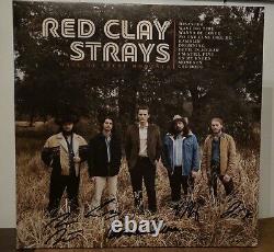 Autographed Red Clay Strays Made By These Moments Gold Vinyl Record LP Signed