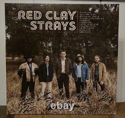 Autographed Red Clay Strays Made By These Moments Gold Vinyl Record LP Signed