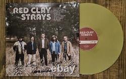 Autographed Red Clay Strays Made By These Moments Gold Vinyl Record LP Signed