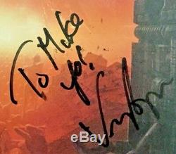 Autographed/Signed Dio The Last In Line Vinyl Ronnie James Dio & Vinny Appice