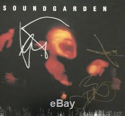 Autographed/Signed Soundgarden Superunknown Original 1994 Clear Vinyl