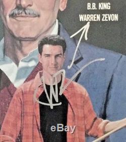Autographed The Color Of Money Soundtrack Vinyl Warren Zevon & Tom Cruise