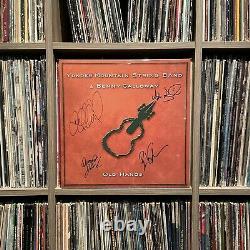 Autographed Yonder Mountain String Band Old Hands 2003 Vinyl, MINT