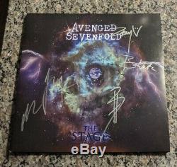 Avenged Sevenfold The Stage AUTOGRAPHED Vinyl Record SIGNED BY THE WHOLE BAND