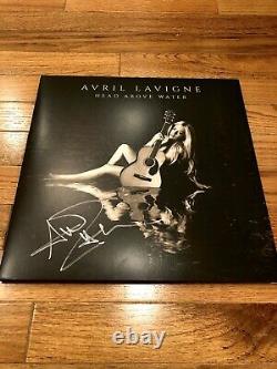 Avril Lavigne Head Above Water Black Vinyl LO Signed Autograph