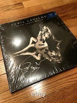 Avril Lavigne Head Above Water Black Vinyl LO Signed Autograph