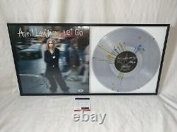 Avril Lavigne Signed Autographed Framed Urban Outfitters Exlusive Vinyl Psa Coa
