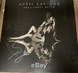 Avril Lavigne Signed Head Above Water Vinyl Autographed