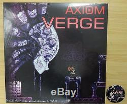 Axiom Verge Purple Vinyl Record LIMITED 1 of 750 & Pin Autographed Thomas Happ