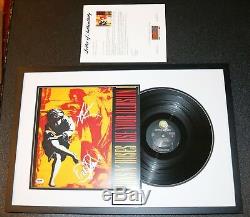 Axl Rose Dizzy Signed Guns N Roses Use Your Illusion Vinyl PSA JSA Autograph