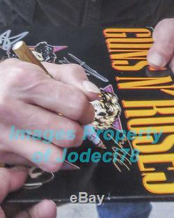 Axl Rose Slash Adler Signed Guns n Roses Appetite Vinyl EXACT PROOF JSA COA LOA