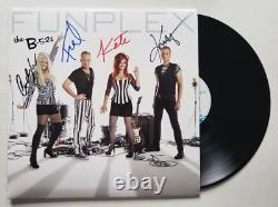 B-52's SIGNED Funplex Vinyl Record #2 JSA COA Autographed Fred Keith Cindy Kate