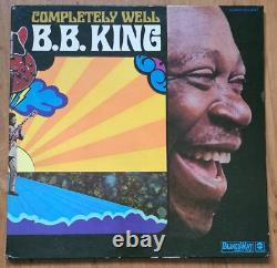 BB King Completely Well Signed Label BluesWay BLS-6037 Gatefold LP COA EX/VG+