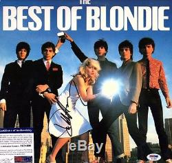 BLONDIE Signed LP VINYL THE BEST OF BLONDIE PSA/DNA #AC34690 DEBBIE HARRY